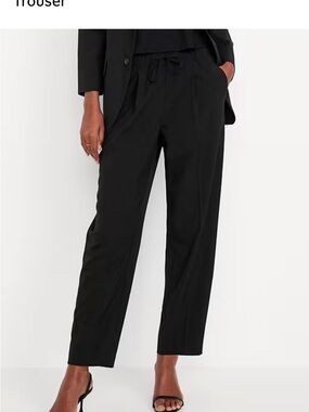 Old Navy Billie Trousers Black Petite Large